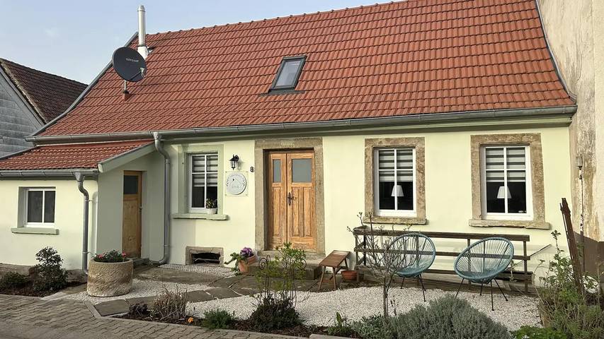 Ferienhaus für 6 Personen, mit Garten