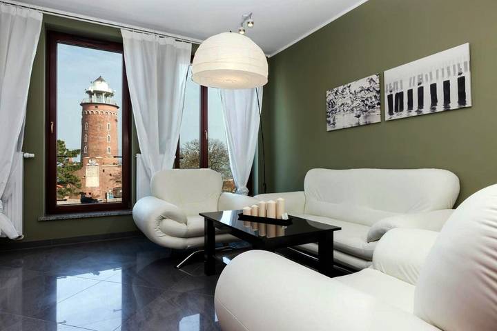 Ferienwohnung für 4 Personen, mit Terrasse und Ausblick in Kolberg - 2