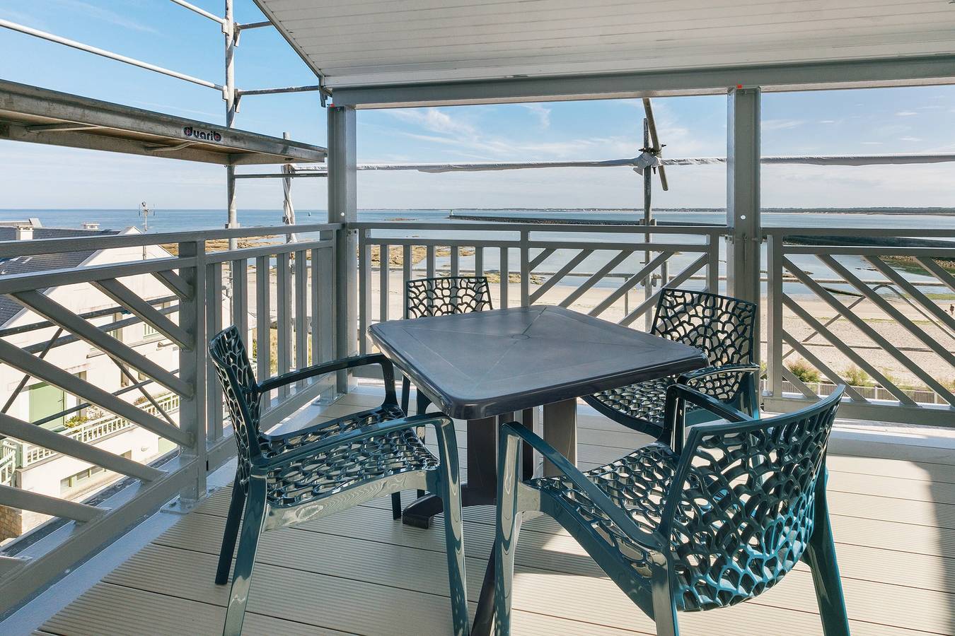 Appartement entier, Appartement belle vue sur mer, piscine partagée et balcon privé in Le Croisic, Côte d'Amour