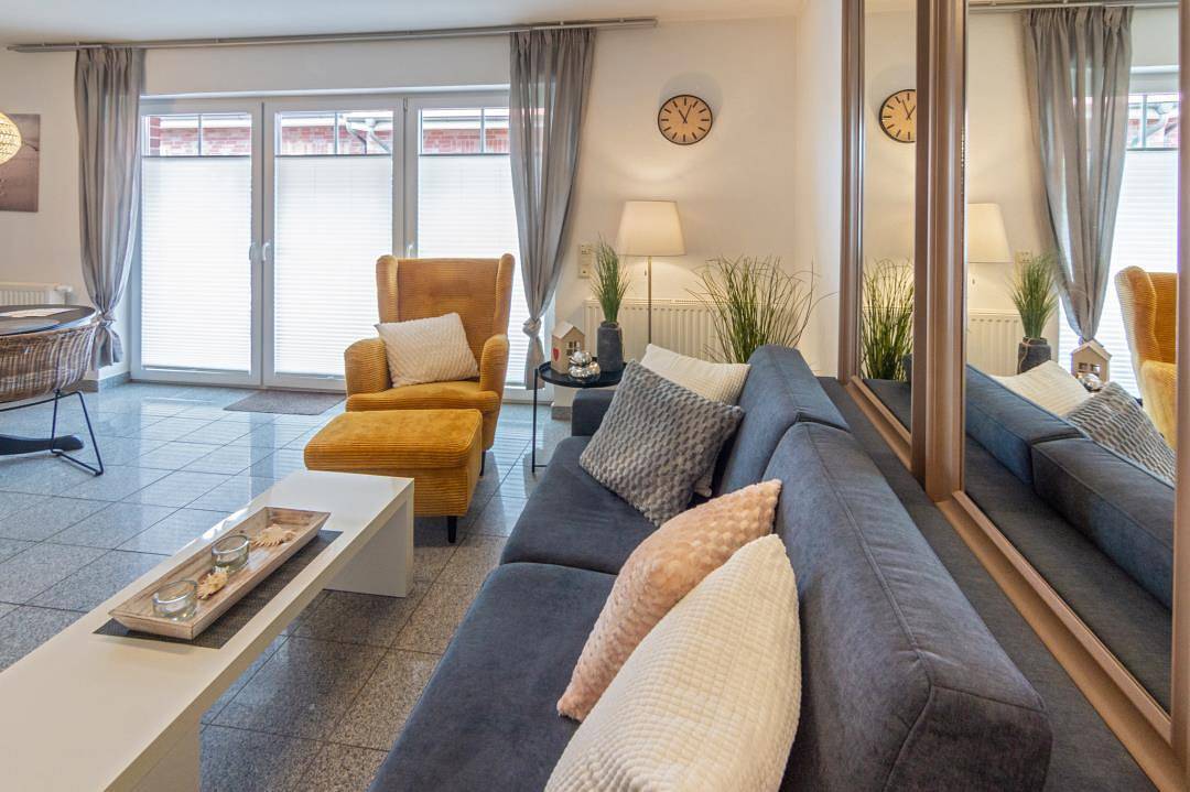Ganze Wohnung,  Ferienwohnung Dünenrose  in Strand Norddeich, Norddeich