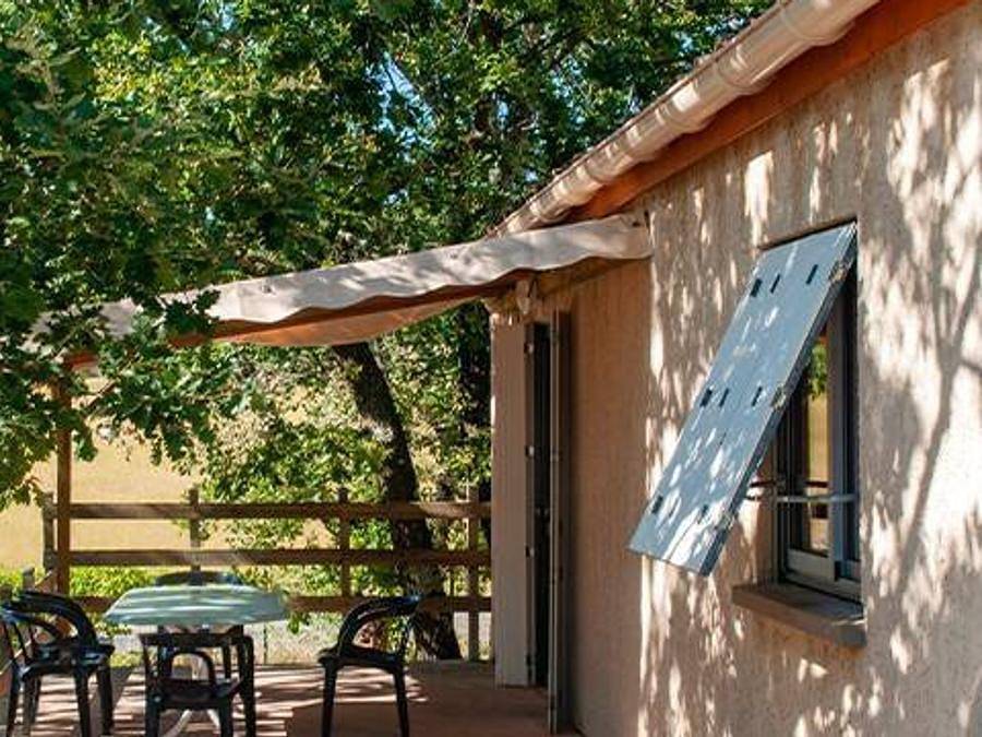 Camping Domaine de Chaussy - Piso 6 personas - Piso | 2 Dormitorios | 4/6 Personas | Terraza elevada | 1 Baño | Aire acondicionado | Tv in Lagorce, Ardèche