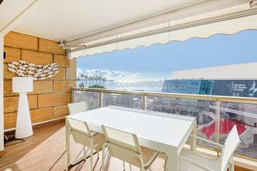 Gîte pour 2 personnes, avec terrasse dans Palais Des Festivals Et Des Congres