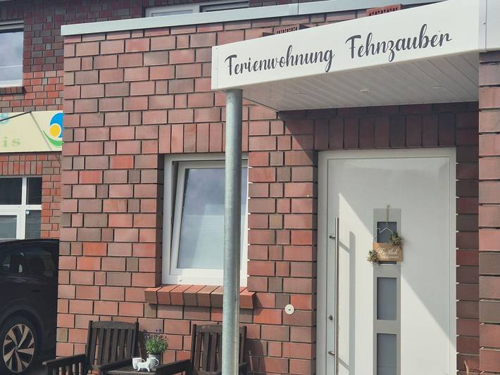 Ferienwohnung für 3 Personen, mit Terrasse und Garten