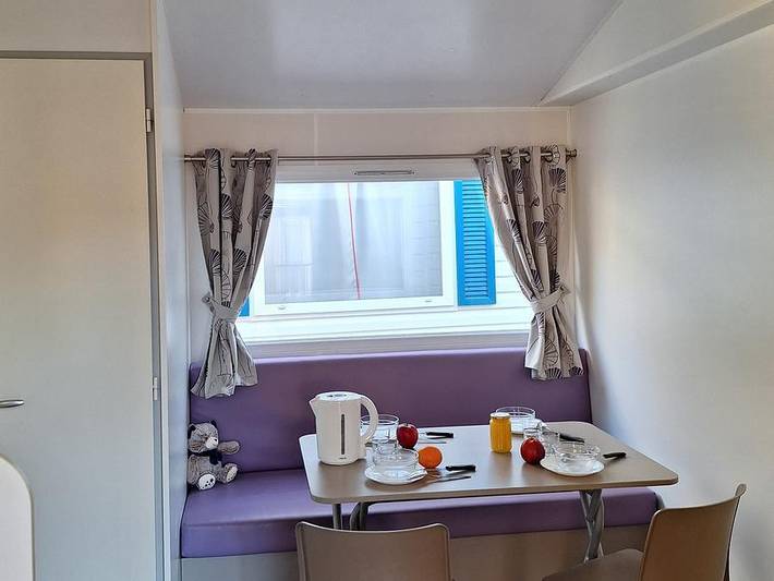 Camping les Rives d'Auzon - Mobilheim 4 personen - Komfort in Saint-Germain, Ardèche