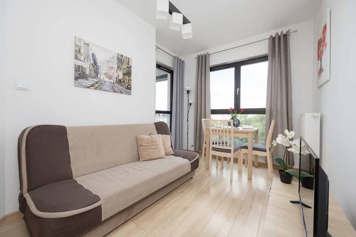 Ferienwohnung für 3 Personen, mit Garten in Warschau