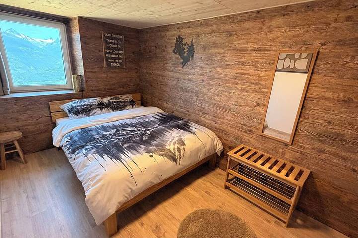 La Bravache - Cozy chalet with an exceptional view in Savièse, Sion - Sierre & Umgebung