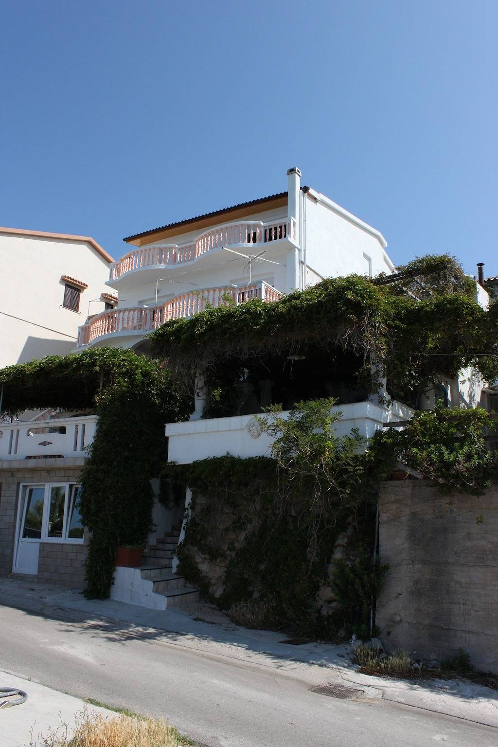 Entire apartment, Studio flat with terrace and sea view Zubovići, Pag As-6394-b in Novalja, Pag Island