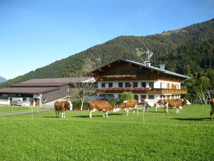 Ferienwohnung für 3 Personen, mit Balkon und Terrasse sowie Garten und Pool