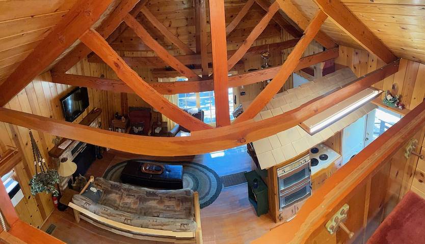 Log cabin for 6 people, with terrace, with pets in Idyllwild