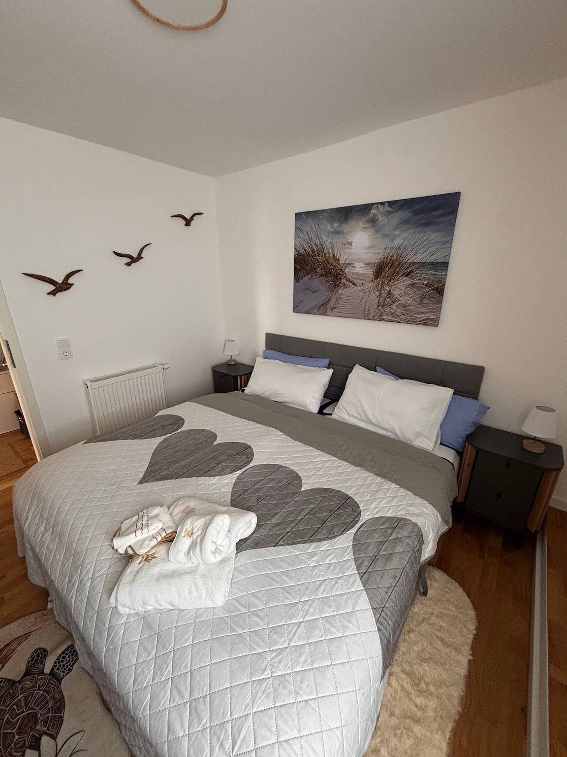 Ganze Wohnung, Apartment Leni-Mare mit Meerblick, Balkon und Wlan in Peenemünde, Usedomer Norden