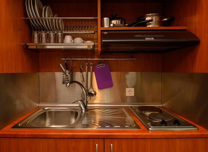 Location de vacances pour 2 personnes, avec vue ainsi que terrasse et jardin dans Egíali - 4