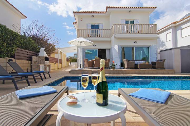 Villa für 6 Personen mit Garten in Protaras, Südzypern
