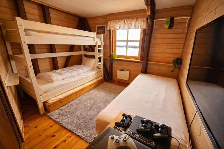 Waterfront Cabin - Sauna & Spa - Near Bergen in Askøy