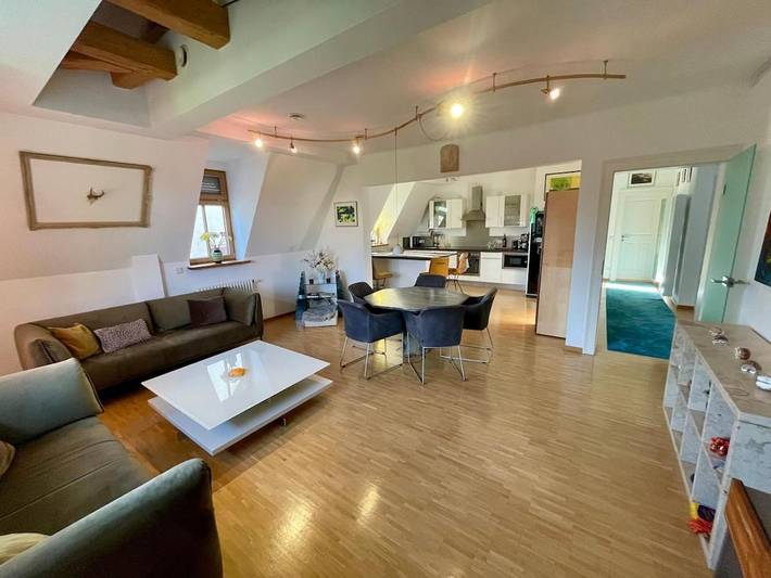 Ferienwohnung für 4 Personen, mit Sauna und Ausblick sowie Terrasse, mit Haustier in Ulm - 4