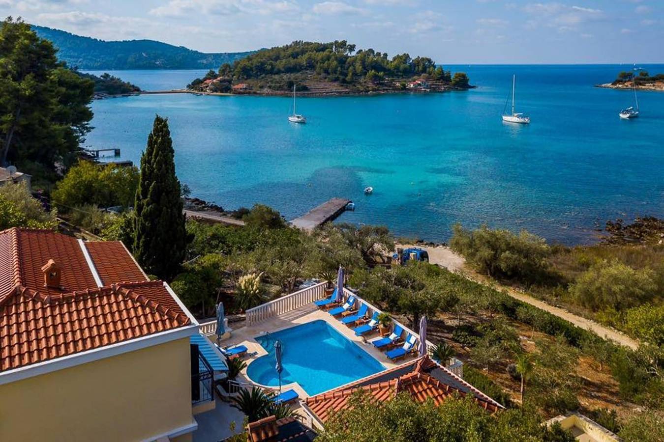 Villa Gradina – Luxury Villa by the Se in Vela Luka, Korcula