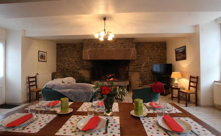 Gîte für 8 Personen, mit Garten, mit Haustier in der Normandie - 4