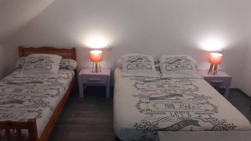 Maison d’hôte pour 3 personnes, avec jardin