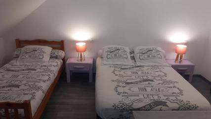 Maison d’hôte pour 3 personnes, avec jardin à Orbigny