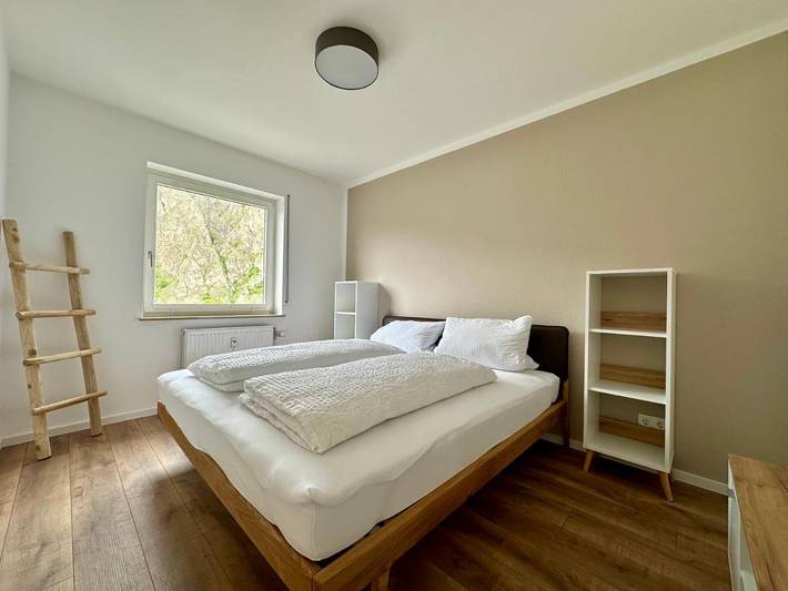 Ferienwohnung für 2 Personen, mit Balkon und Ausblick
