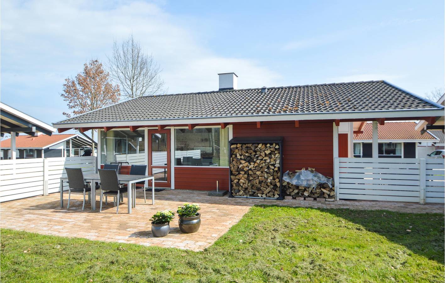 Ferienhaus für 5 Personen mit Terrasse in Løjt, Apenrade