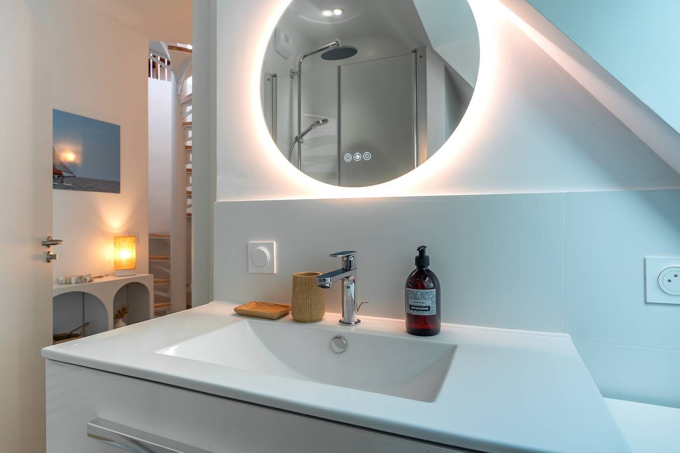 Ganze Wohnung, Ferienwohnung für 4 Personen mit Balkon in Saint-Gildas-de-Rhuys, Côte des Mégalithes