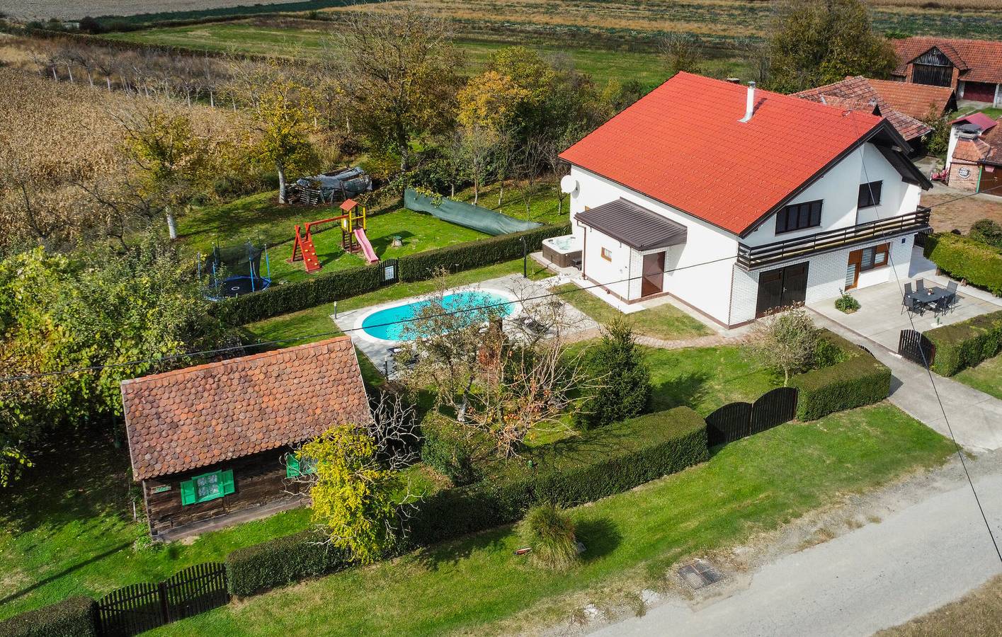 Gemütliche 80 m² große Ferienwohnung mit Pool, WLAN und in der Nähe des Flusses Česma in Bjelovar-Bilogora