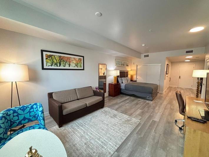 Apartahotel para 3 personas, con vistas, Se admiten mascotas en Los Angeles