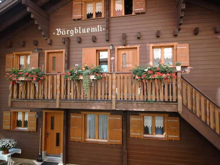 Hütte für 4 Personen, mit Balkon und Pool in Bettmeralp - 2