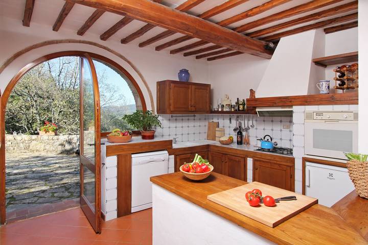 Casa de vacaciones 'Chianti Loft' con vistas a la montaña, Wi-Fi y aire acondicionado in Greve In Chianti, Chianti