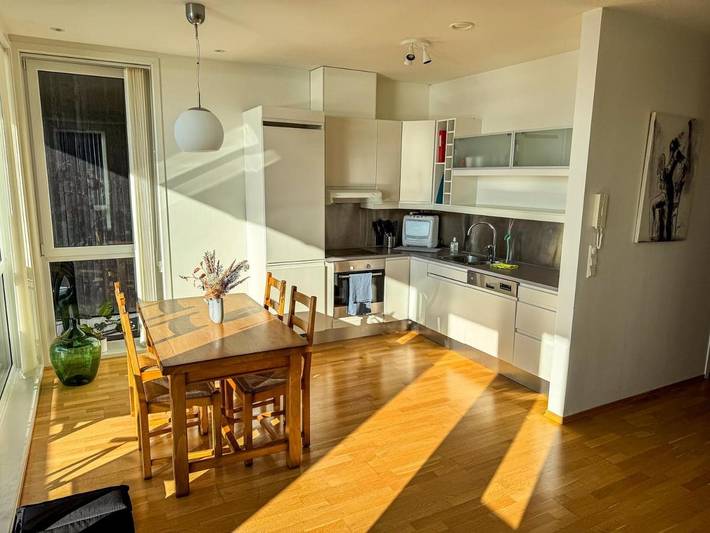 Ferienwohnung für 4 Personen, mit Balkon und Terrasse sowie Garten und Ausblick in Grimstad - 4