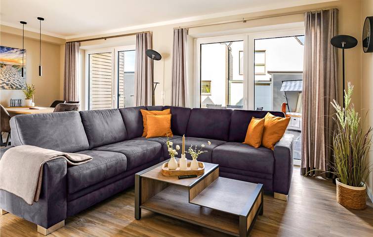 Appartement am Strand mit Parkplatz, Terrasse und Internet in Büsum, Kreis Dithmarschen