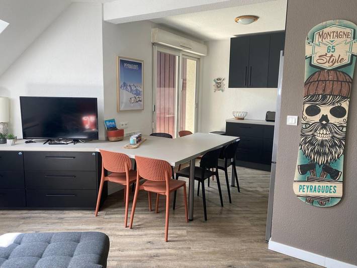 Gîte pour 6 personnes, avec piscine, animaux acceptés à Gouaux-de-Larboust - 3