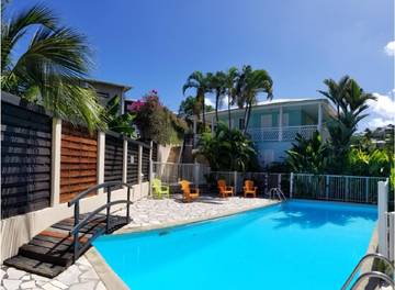 Appartement de vacances pour 2 personnes, avec jardin et piscine en Martinique