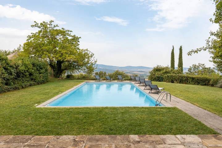 Villa pour 9 personnes, avec piscine et jardin à Pienza - 4