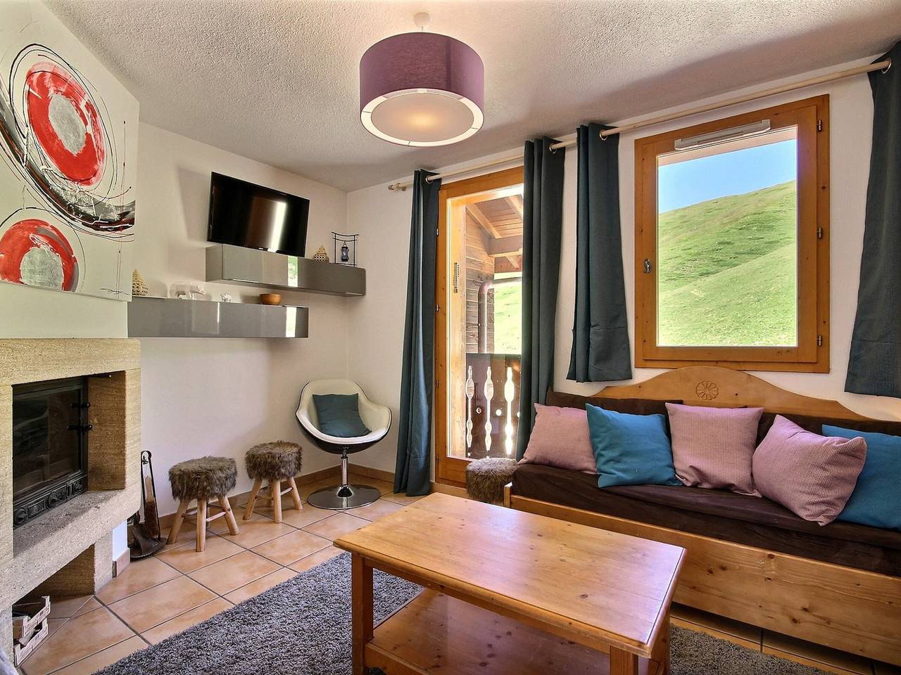 Chalet individuel 10 pers., sur les pistes, Wi-Fi in La Plagne, La Plagne-Tarentaise