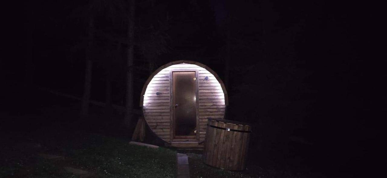 Domki na Mosornym in Zawoja, Karpaty (Polska)