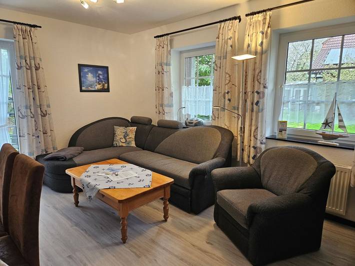 Ferienwohnung für 5 Personen, mit Terrasse und Garten, mit Haustier in Hooksiel