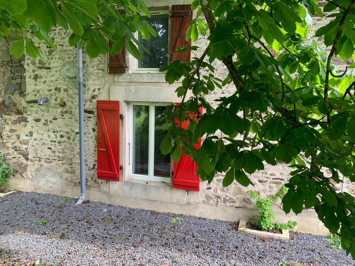 Le marronnier entre Les Buis in Bussière-Poitevine, Région de Bellac
