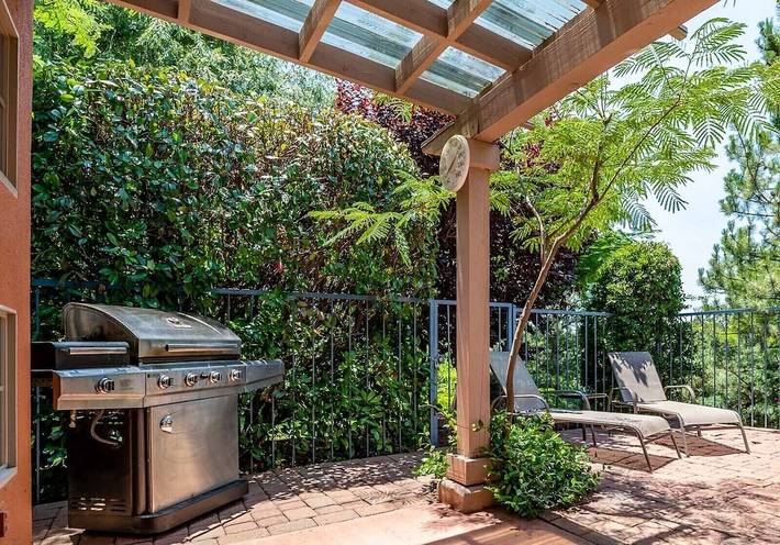 Vacation rental for 6 people, with hot tub and pool as well as garden in Sedona