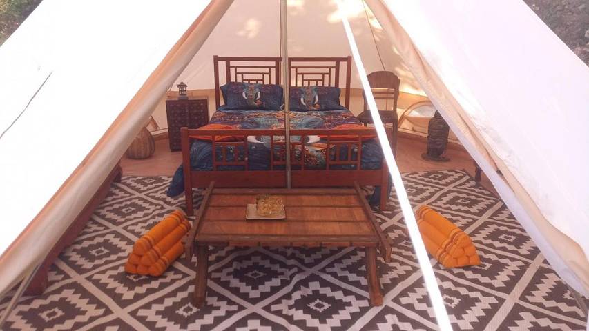 Tente pour 4 personnes, avec vue dans le Morbihan - 2