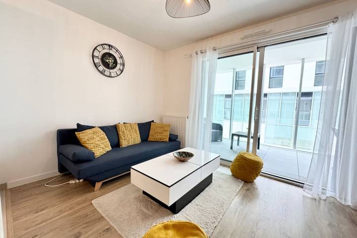 Entire apartment, Péristyle - T2 de standing neuf - Balcon in Lorient, Côte des Mégalithes
