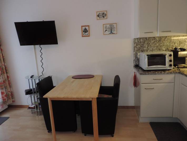 Appartement entier, Appartement de vacances pour 2 personnes avec terrasse in Vaz/Obervaz, Chaîne de Plessur