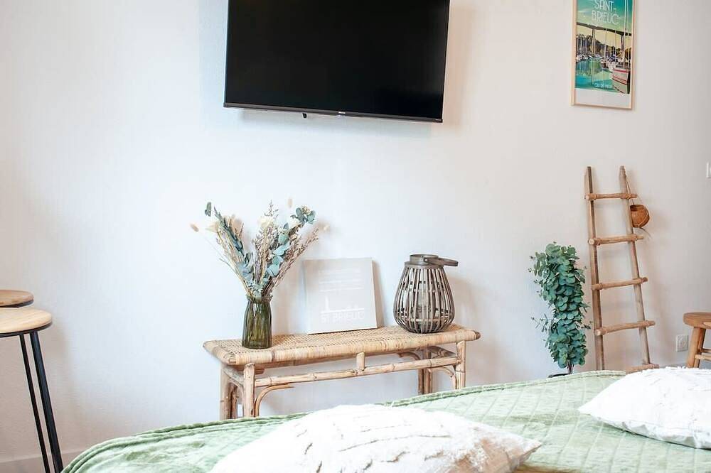 Entire apartment, \"Le nid Briochin\", studio au coeur de Saint-Brieuc in Saint-Brieuc, Côte de Goëlo