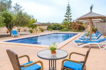 Finca in Ses Salines, Mallorca Süden für 6 