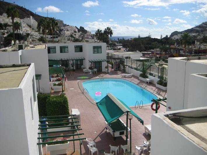 Bungalow für 4 Personen, mit Pool und Garten sowie Balkon in Puerto Rico (Gran Canaria) - 3
