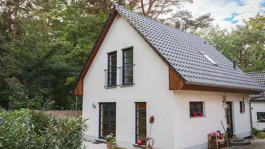 Ferienwohnung für 4 Personen, mit Balkon und Garten in Loddin