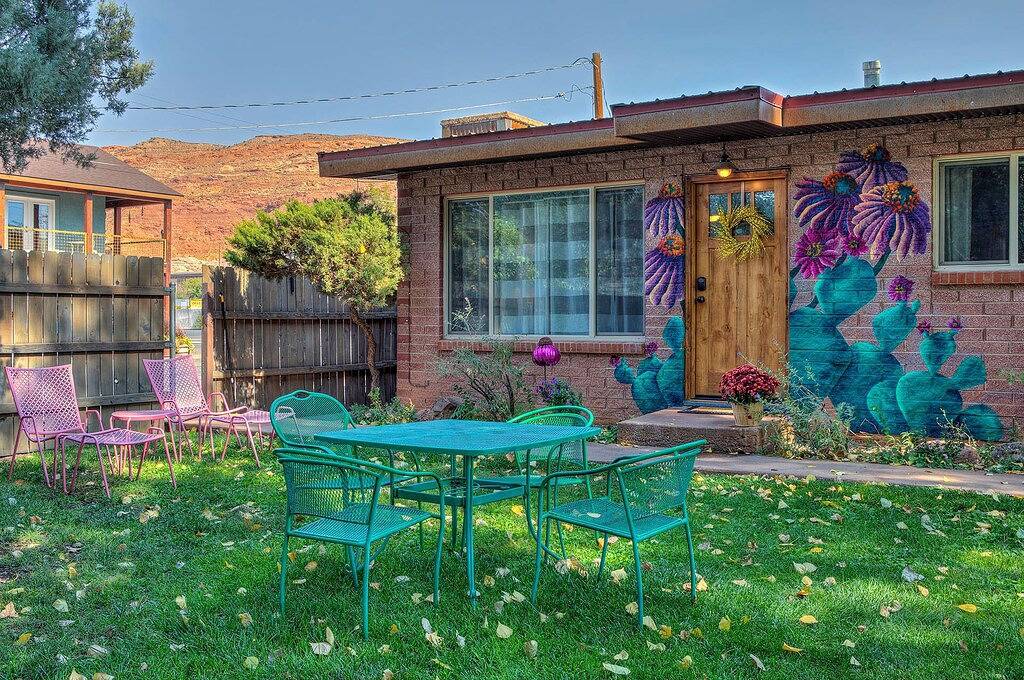 Desert Gardens Unit # 1 In der Nähe von Arches National Park, für bis zu 6 Personen. in Moab, Arches-Nationalpark