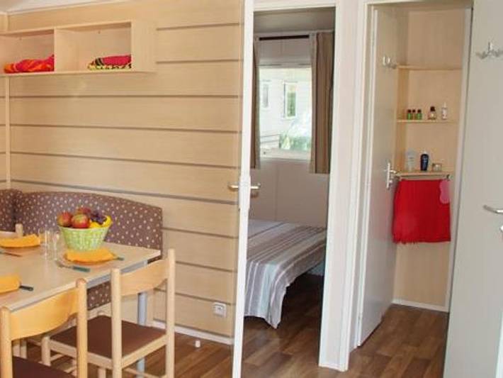 Camping Les Rives du Loup  - Mobilheim 6 personen - Riviera 2 in Tourrettes-sur-Loup, Mittelmeerküste (Frankreich)