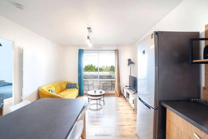 Apartamento de vacaciones para 4 personas, con piscina y jardín - 1