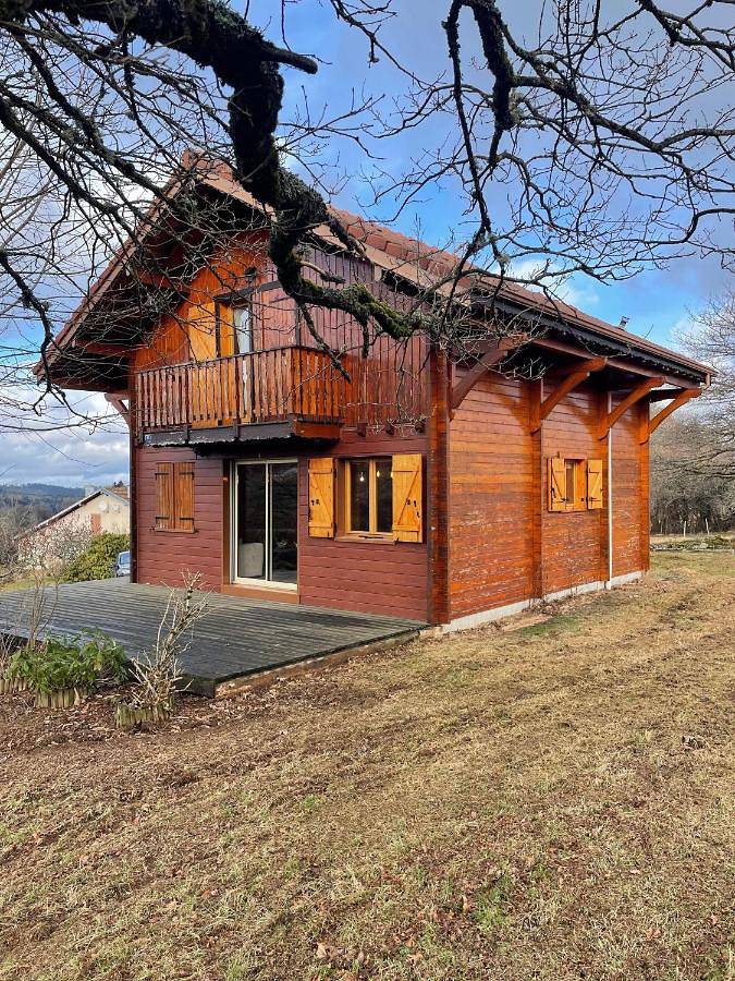 Chalet pour 6 personnes, avec jardin